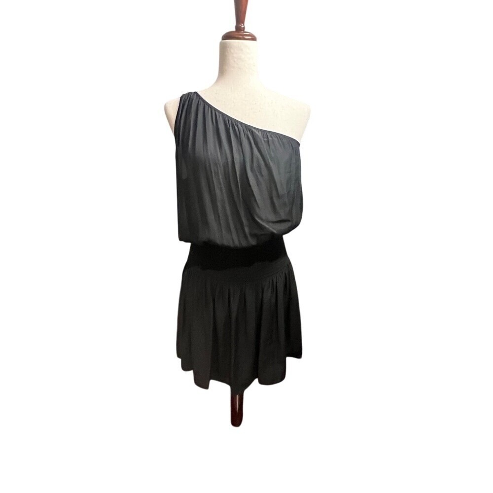 NWT Ramy Brook Leila Black Dress Size Medium $395